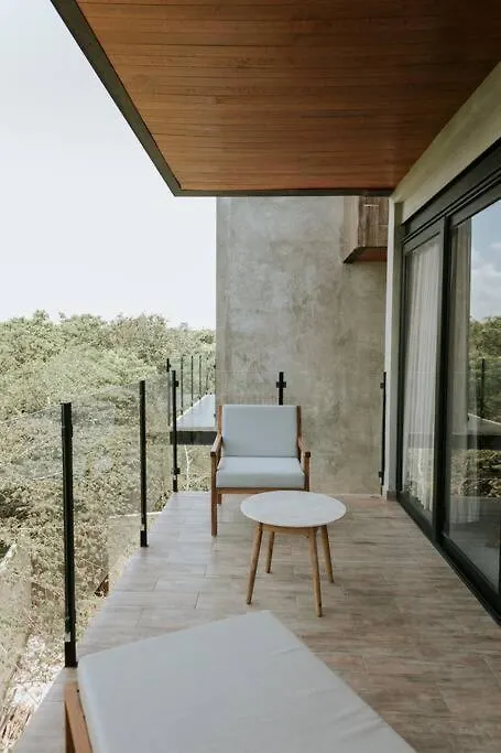 Cute Boho Penthouse 2 Bedroom Apt Tulum